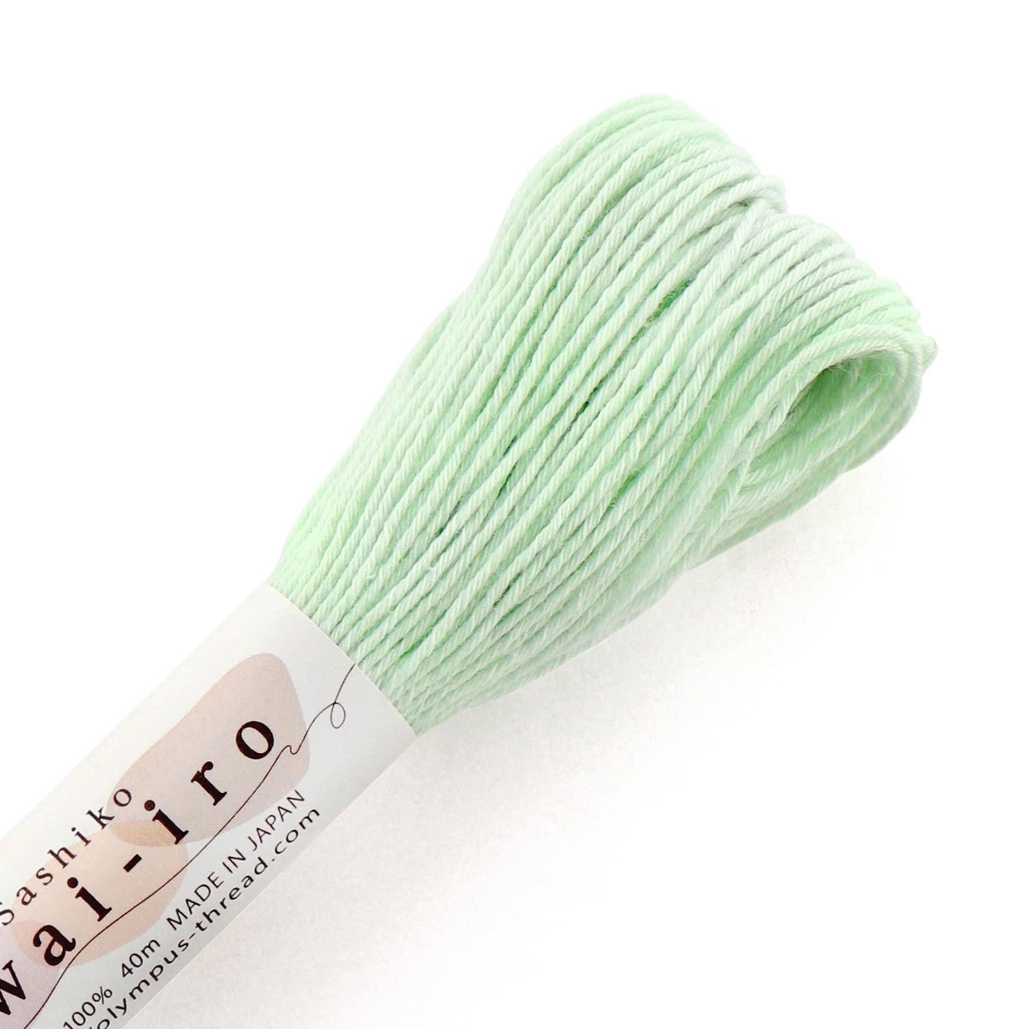 Olimpas Silk Sashiko Thread Awai-iro Col.A3
