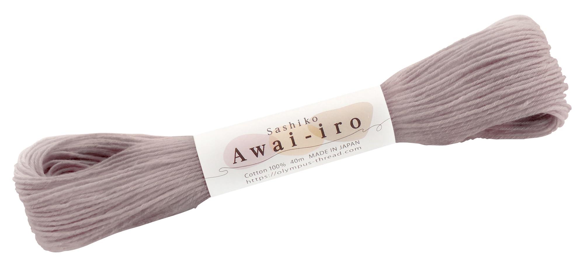 Olimpas Sashiko Thread Sashiko Awai-iro Approx. 40m COL. A16 Oat Milk Series