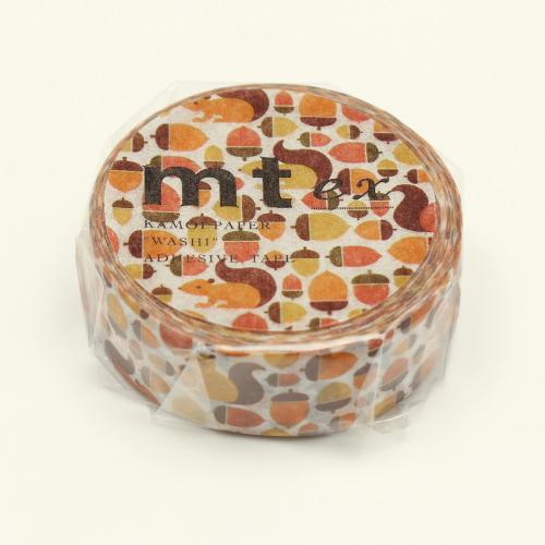 Masking Tape 『mt ex Squirrel and Acorn MTEX1P174 h1909』