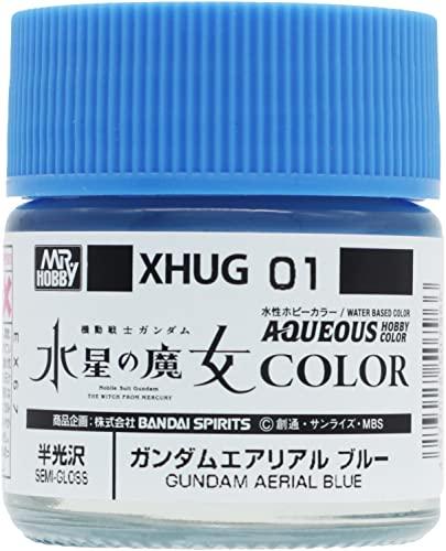 GSI Creos Water-Based Gundam Color Gundam Aerial Blue 10ml Model Paint XHUG01
