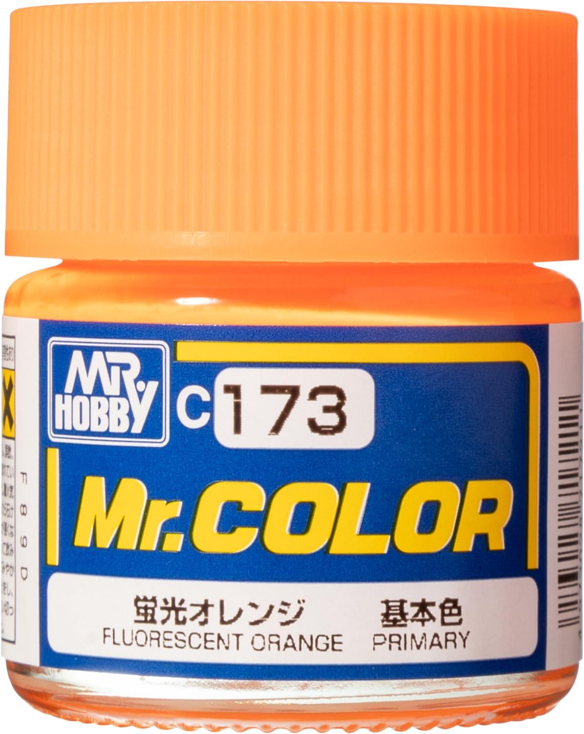 GSI Creos Mr. Color Fluorescent Orange 10ml Model Paint C173