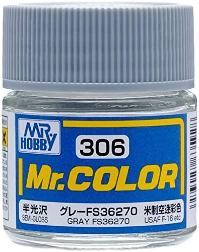 GSI Creos Mr. Color Aircraft Model Paint Gray FS36270 Semi-Gloss 10ml Model Paint C306