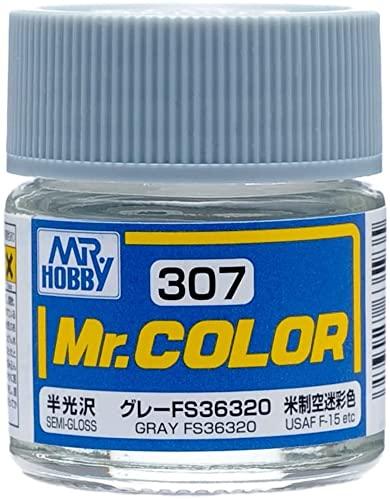 GSI Creos Mr. Color Aircraft Model Paint Gray FS36320 Semi-Gloss 10ml Model Paint C307