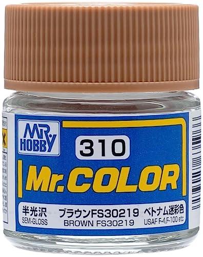 GSI Creos Mr. Color Aircraft Model Paint Brown FS30219 Semi-Gloss 10ml Model Paint C310