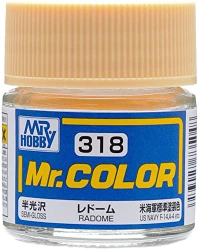 GSI Creos Mr. Color Aircraft Model Paint Radome Semi-Gloss 10ml Model Paint C318