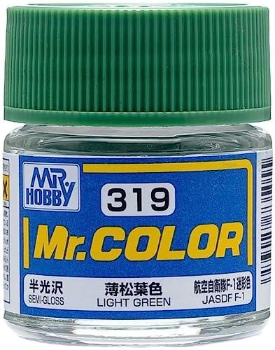 GSI Creos Mr. Color Aircraft Model Paint Light Pine Green Semi-Gloss 10ml Model Paint C319