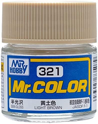 GSI Creos Mr. Color Aircraft Model Paint Yellow Earth Semi-Gloss 10ml Model Paint C321