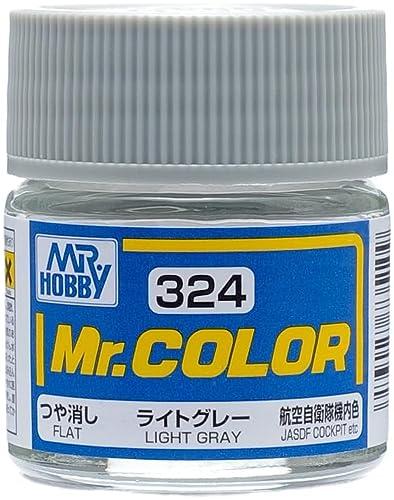 GSI Creos Mr. Color Aircraft Model Paint Light Gray Matte 10ml Model Paint C324