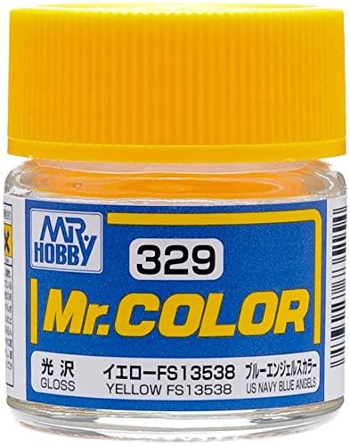 GSI Creos Mr. Color Aircraft Model Paint Yellow FS13538 Gloss 10ml Model Paint C329