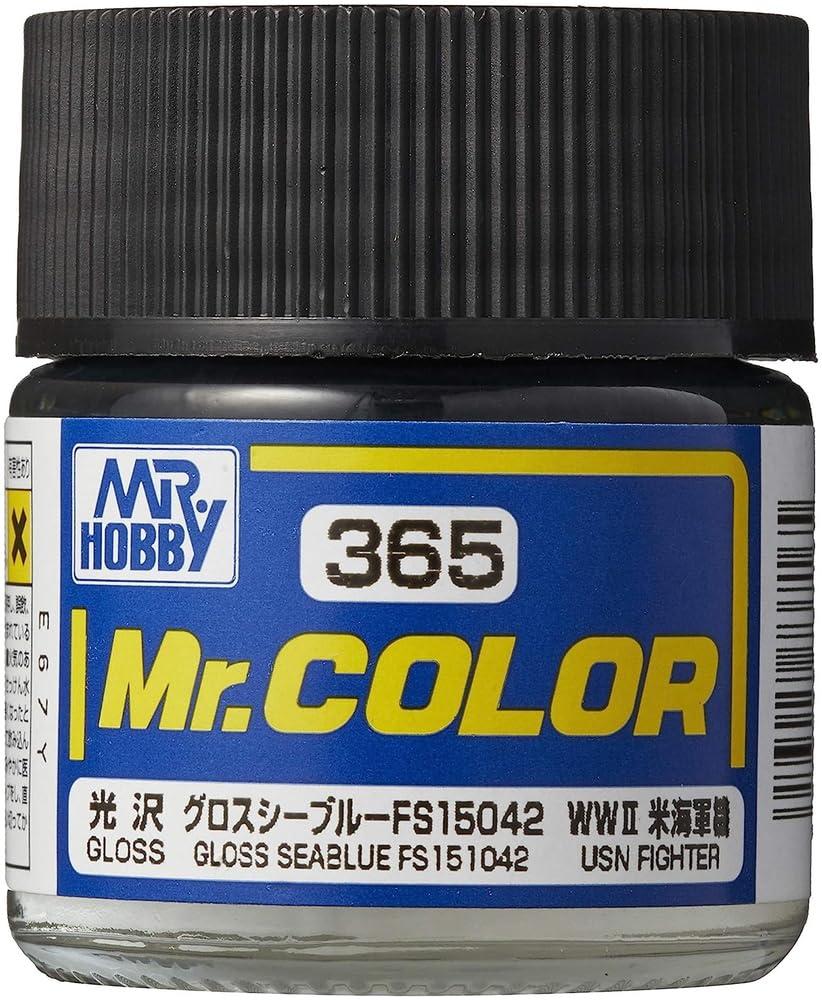 GSI Creos Mr. Color Aircraft Model Paint Gloss Sea Blue FS15042 Gloss 10ml Model Paint C365