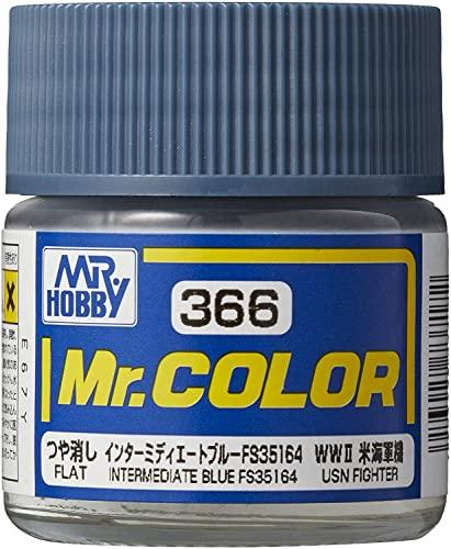 GSI Creos Mr. Color Aircraft Model Paint Intermediate Blue FS35164 Matte Finish 10ml Model Paint C366