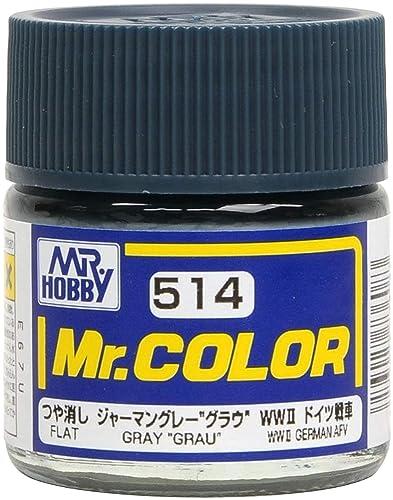 GSI Creos Mr. Color AFV/Tank Model Special Color German Gray/Grau Matte 10ml Model Paint C514