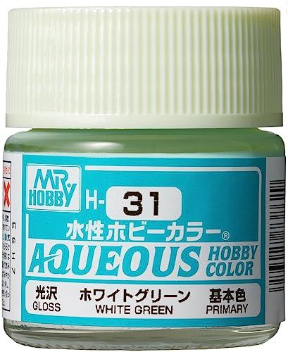 GSI Creos GSI Creos New Water-Based Hobby Color White Green 10ml Model Paint H31