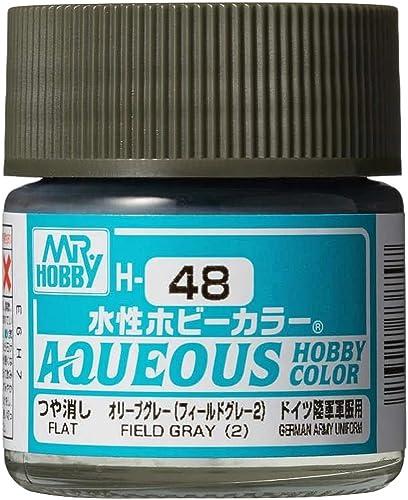 GSI Creos New Water-Based Hobby Color Olive Gray 10ml Model Paint H48