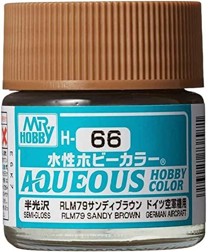GSI Creos New Water-Based Hobby Color RLM79 Sandy Brown 10ml Model Paint H66