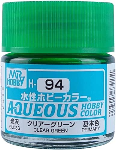 GSI Creos New Water-Based Hobby Color Clear Green Gloss 10ml Model Paint H94