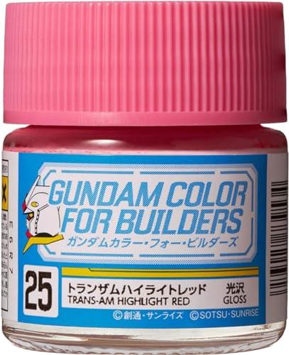GSI Creos Gundam Color for Builders Trans-Am Highlight Red Gloss 10ml Model Paint UG25