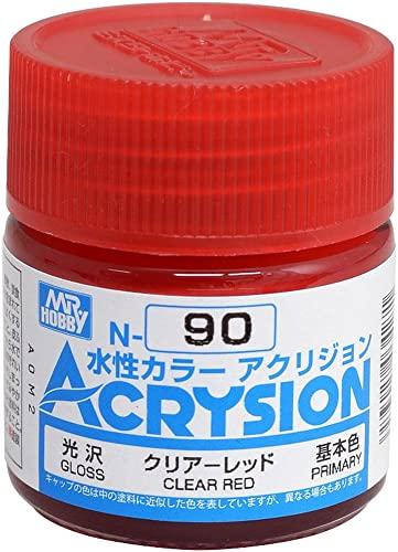 GSI Creos GSI Creos Acrylon Color Clear Red Gloss 10ml Model Paint N90