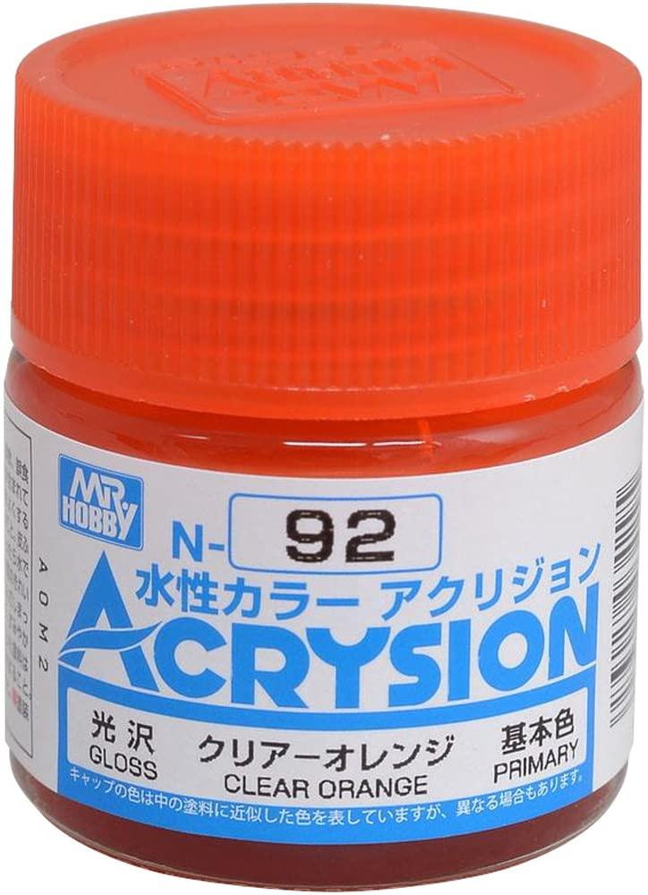 GSI Creos GSI Creos Acrylon Color Clear Orange Gloss 10ml Model Paint N92