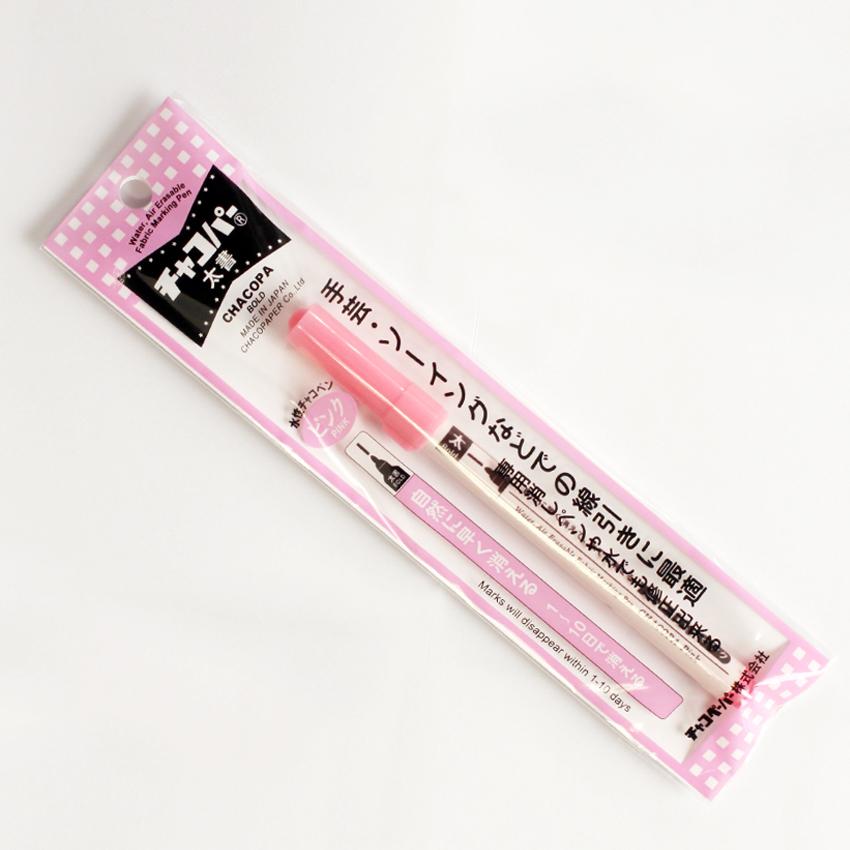 Chaco Paper Chaco Pen that naturally fades quickly Chaco Pen, Thick Width 10mm × Length 140mm × Height 10mm Pink MCF-8