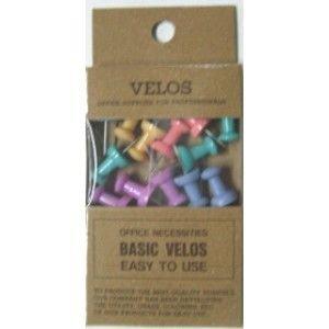 Veloss Daruma Drawing Pins New Pack DF-108P Pastel Mix 15 Pins