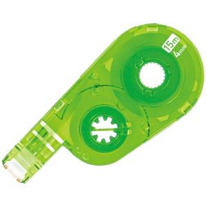 Plus Correction Tape Whisper Switch Replacement Tape 4mm Green WH-1514R