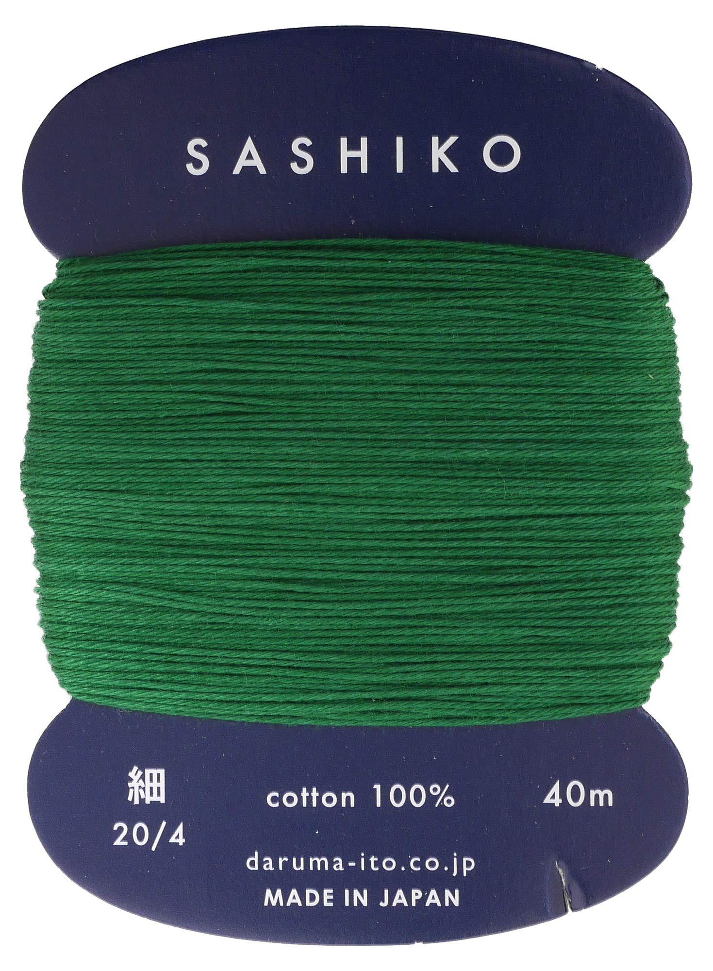 Daruma Yokota Daruma Sashiko Thread (Fine) Card-Wound Col.208 40m 01-2400