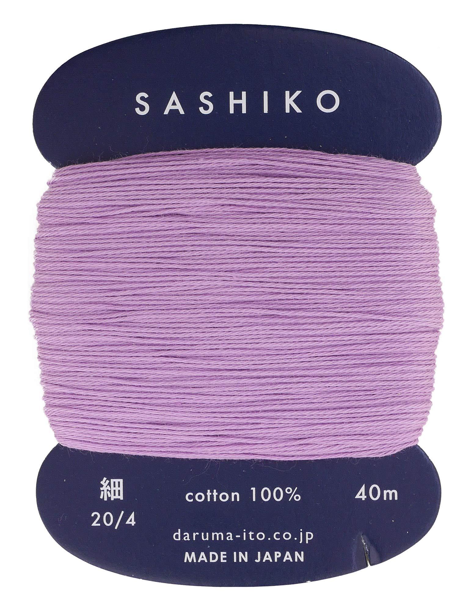Daruma Yokota Daruma Sashiko Thread (Fine) Card-Wound Col.210 40m 01-2400