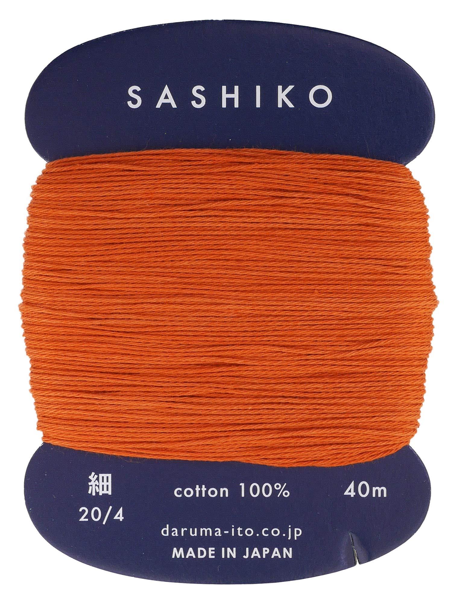Daruma Yokota Daruma Sashiko Thread (Fine) Card-Wound Col.214 40m 01-2400