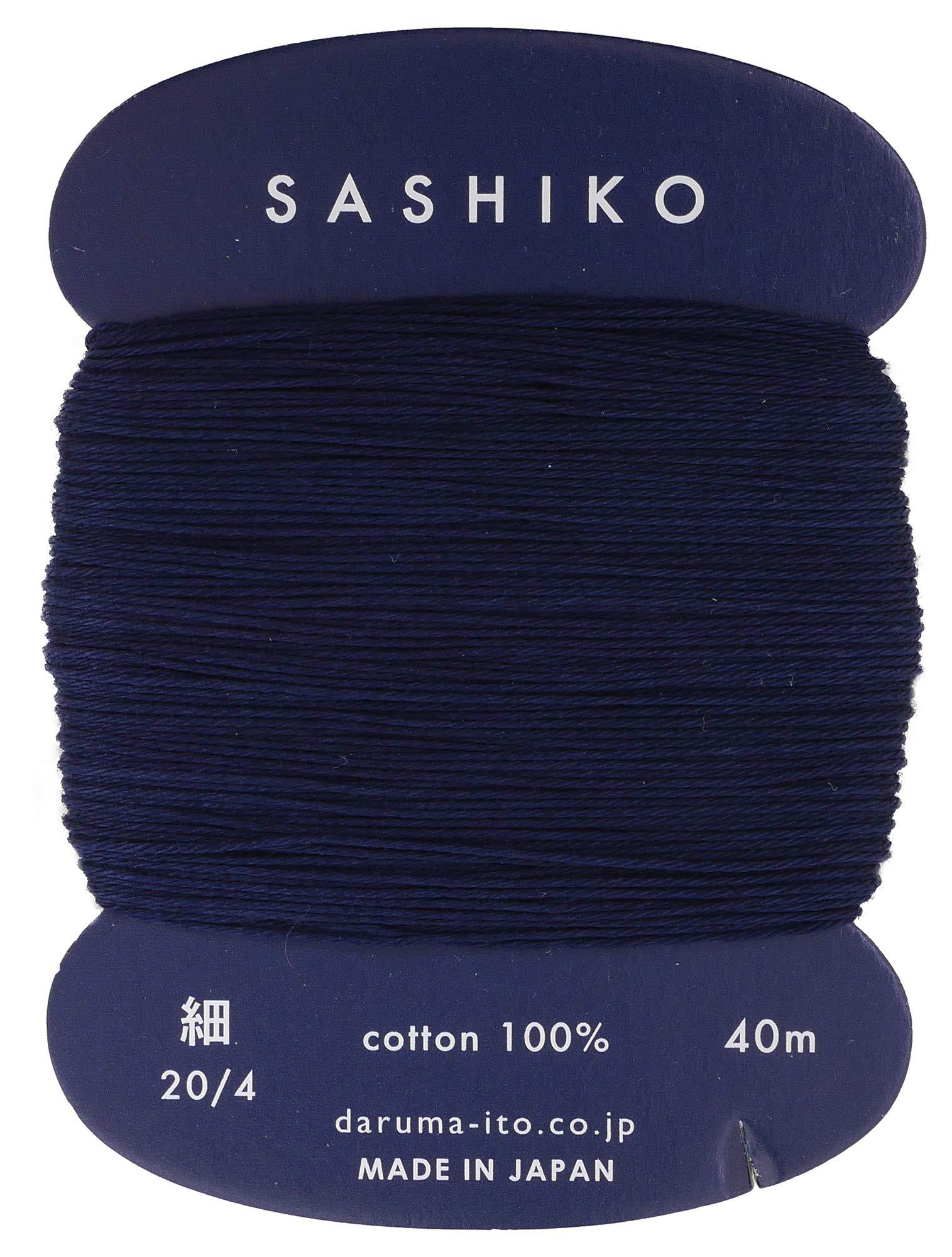 Daruma Yokota Daruma Sashiko Thread (Fine) Card-Wound Col.216 40m 01-2400