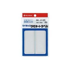 Nichiban MyTac Laminate Label 35×105mm ML-213R Red