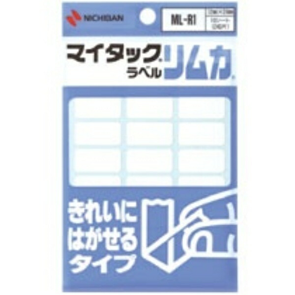 Nichiban My Tack Label Rimka ML-R1 12mm × 24mm