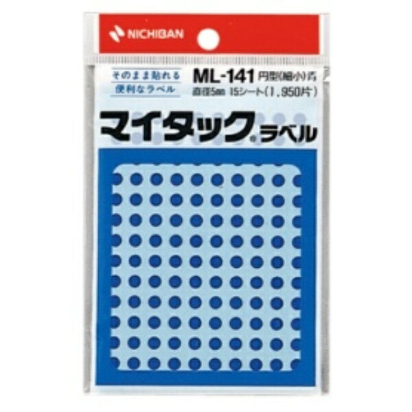Nichiban MyTac Color Label 5mm ML-1414 Blue