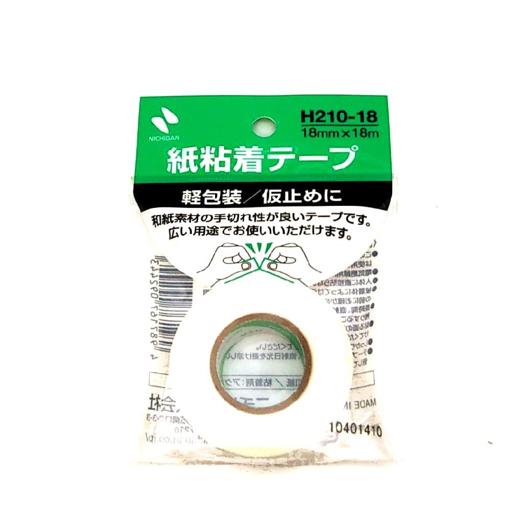 Nichiban Paper Adhesive Tape 18mm × 18m H210-18