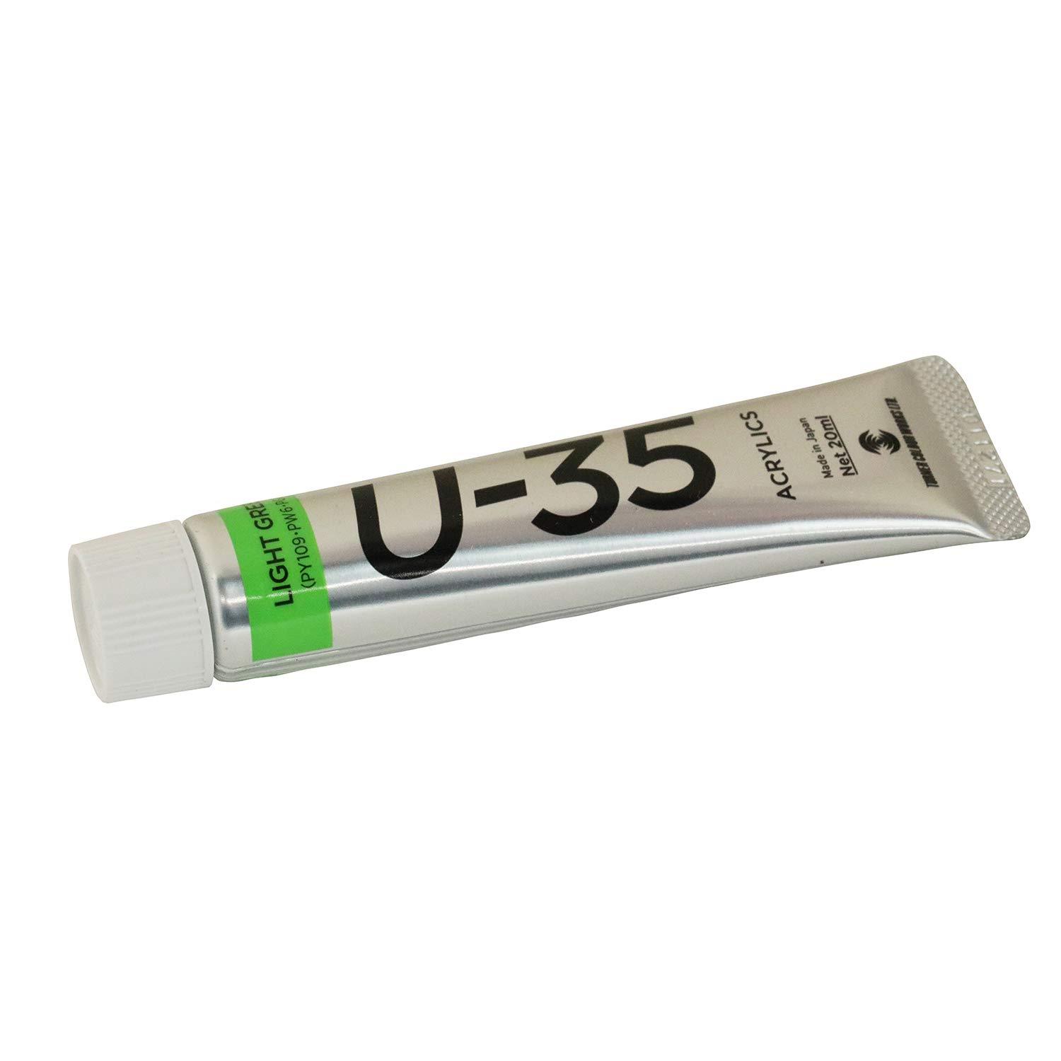 Turner Color U-35 Acrylic Light Green 20ml UA020512