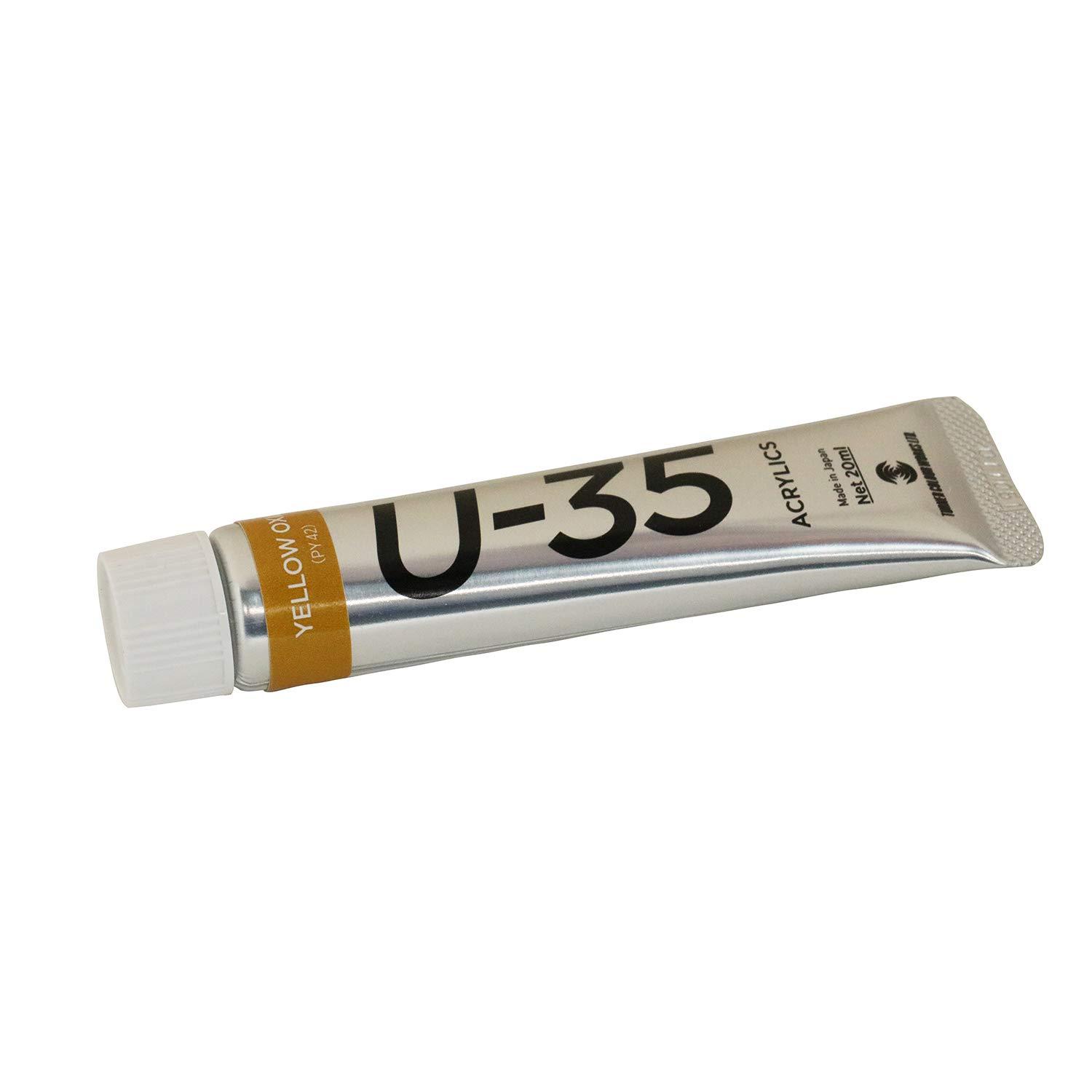 Turner Color U-35 Acrylic Yellow Oxide 20ml UA020626