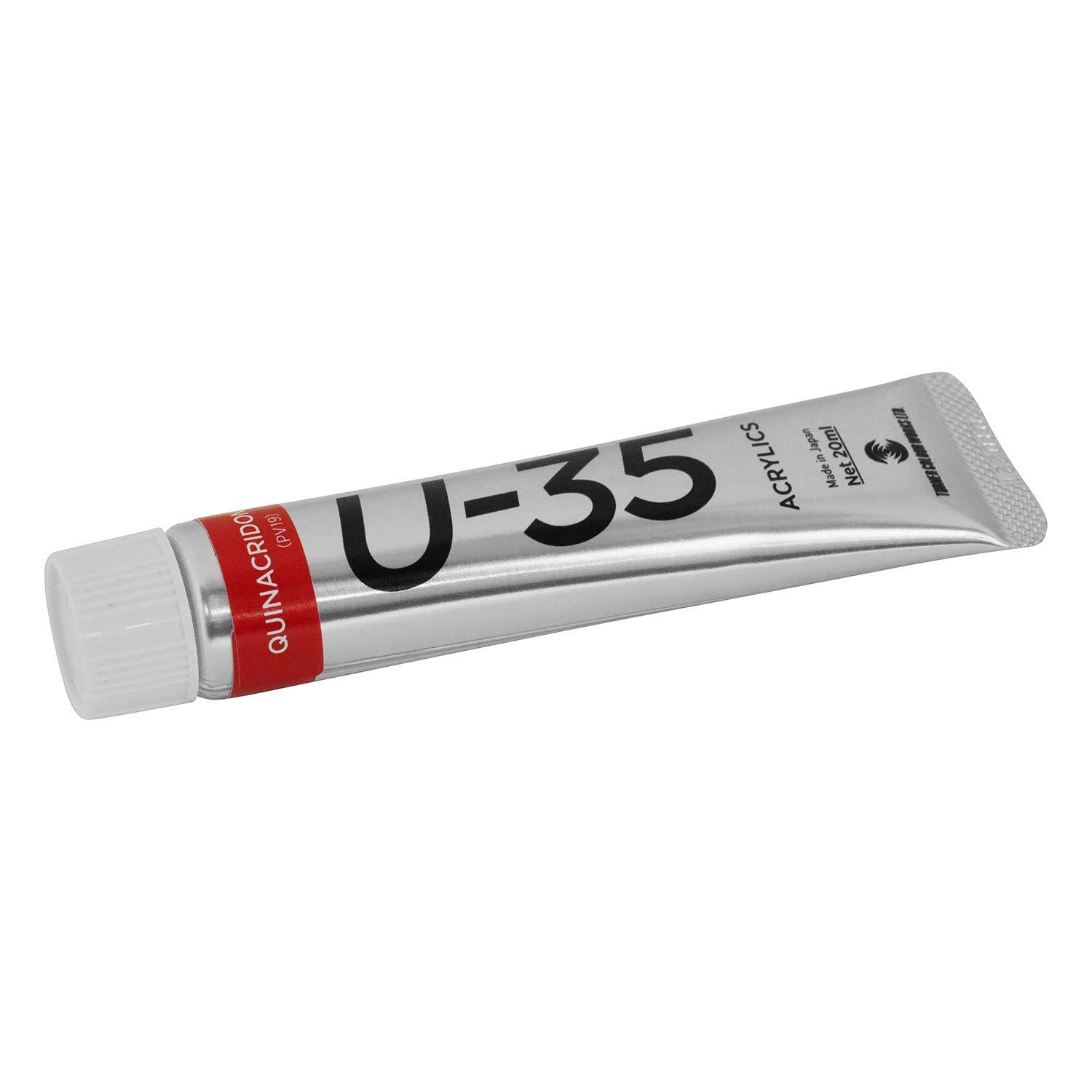 Turner Color U-35 Acrylics Quinacridone Red 20ml UA020256