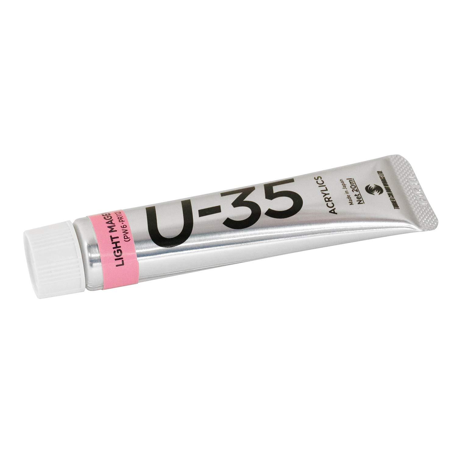 Turner Color U-35 Acrylic Light Magenta 20ml UA020312
