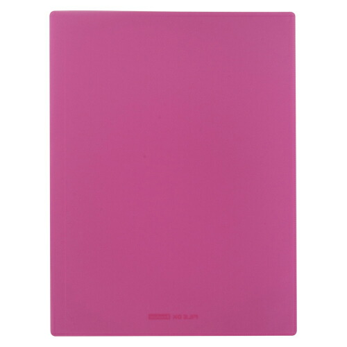 Buteon File DX A4 (Fits A3 when opened) 2-Pocket Pink TFD-A4-2CP