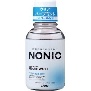 LION NONIO Mouthwash Clear Herb Mint 80ml 1 bottle