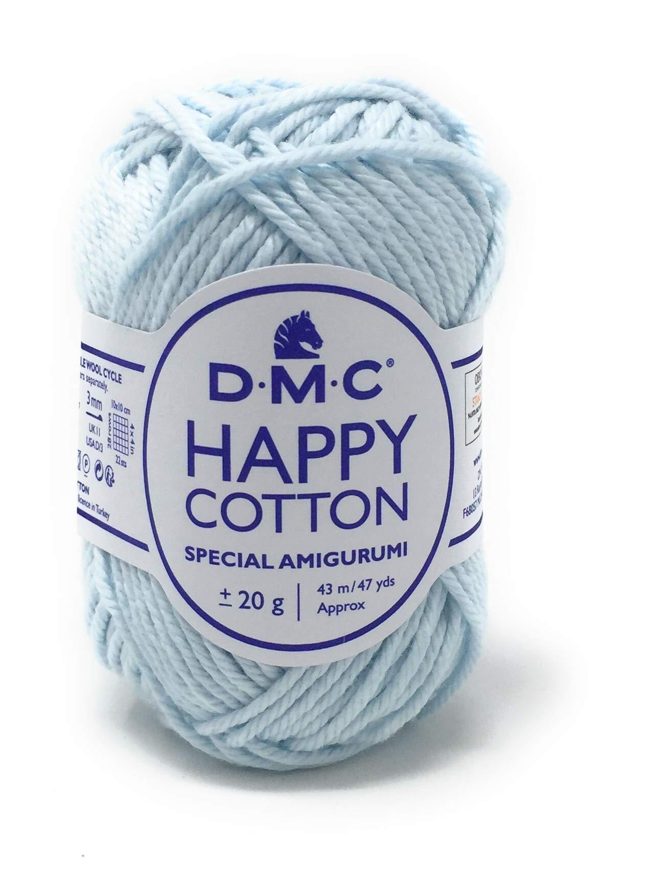 Spring/Summer Yarn ‘Happy Cotton BATH TIME Color 765’ DMC