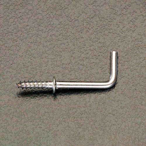 φ2.8x25mm Screw-in L-Shaped Hook (Stainless Steel/5 pcs) EA951DS-12