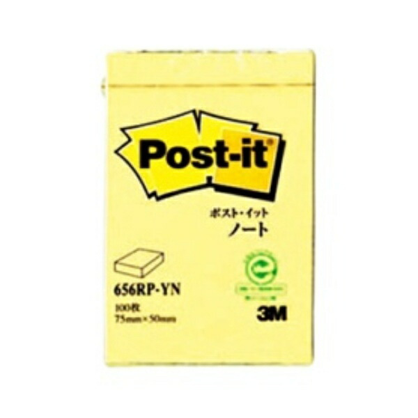 Post-it Notes Single Pack Recycled Paper 656RP-YN