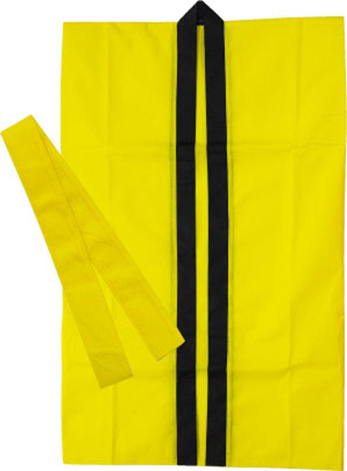 Artec Long Happi Non-Woven Fabric Yellow S (with Headband) 001169