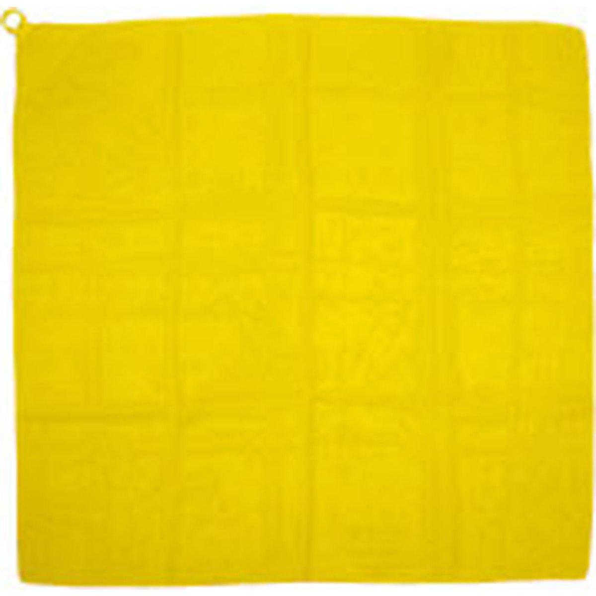 Loop-Style Color Scarf Yellow