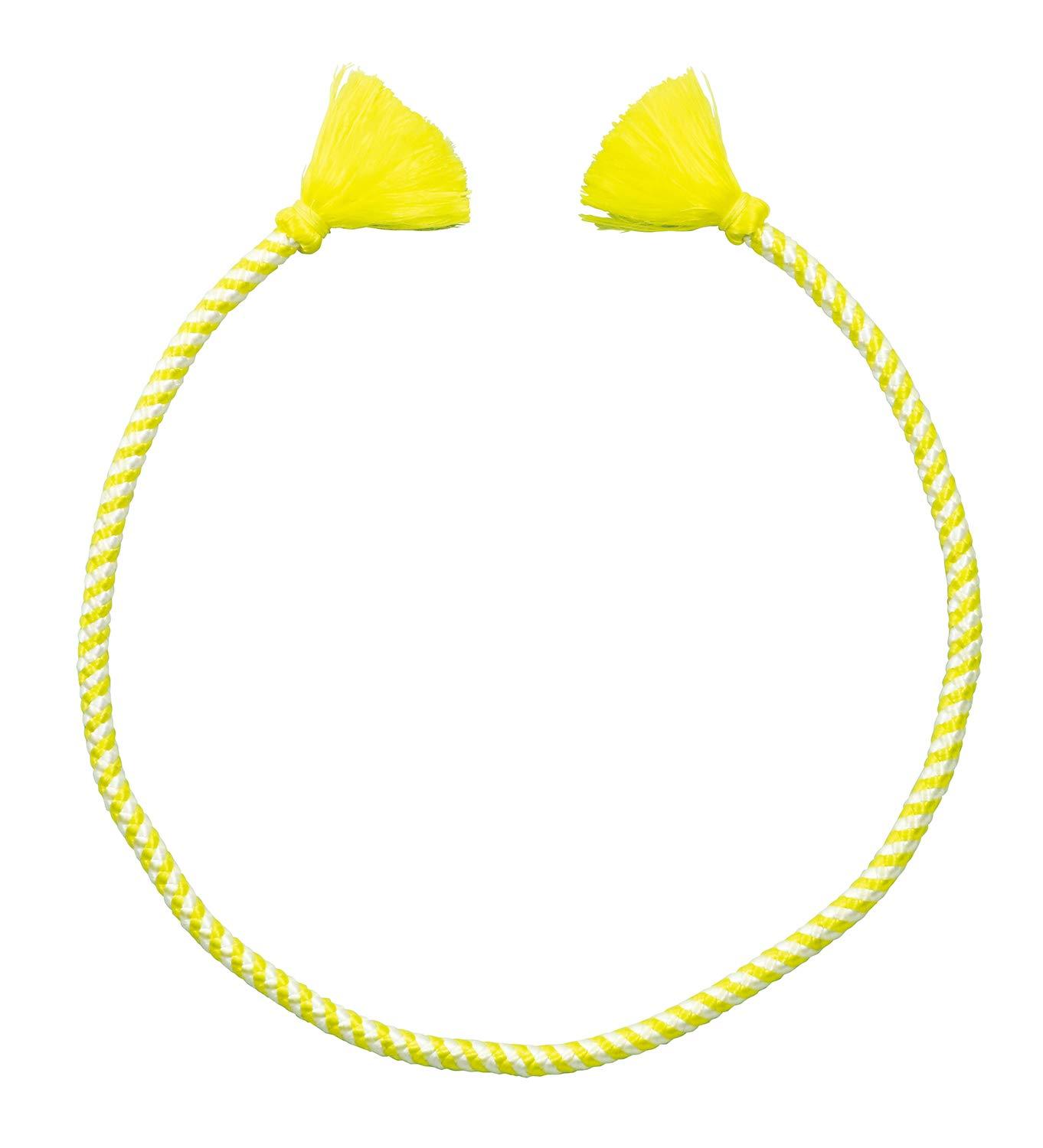 Simple Twist Headband Yellow/White