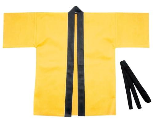 Artec Color Non-Woven Happi Coat for Preschoolers C Yellow 4052