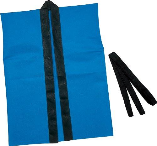 Artec Color Non-Woven Happi Coat for Children, Sleeveless, S, Blue 004107