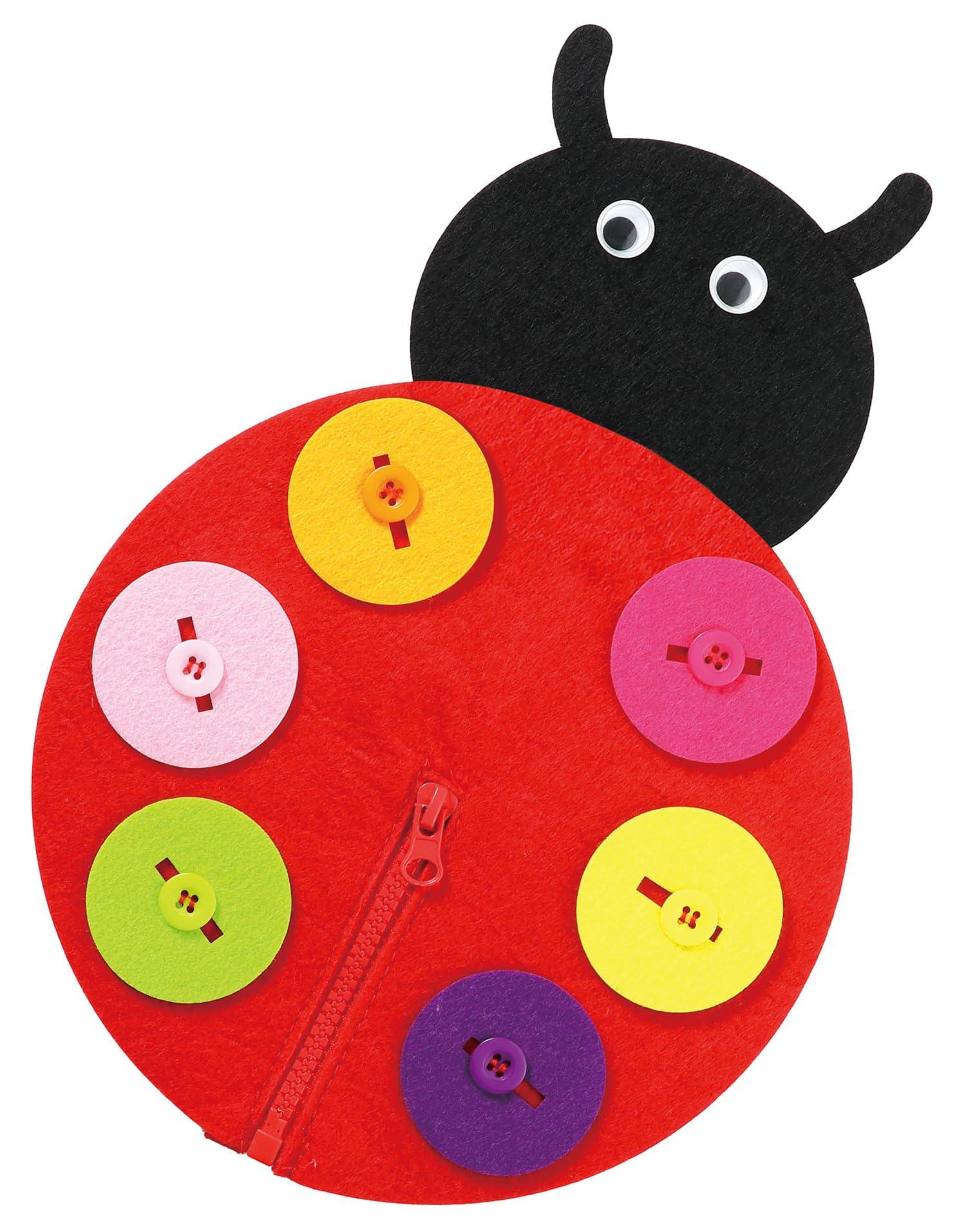 Artec Button and Zipper Play Ladybug 11976