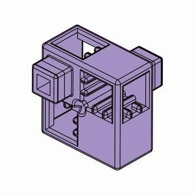 ArTeC Block Half A Single Item 8-Piece Set 77769 Light Purple